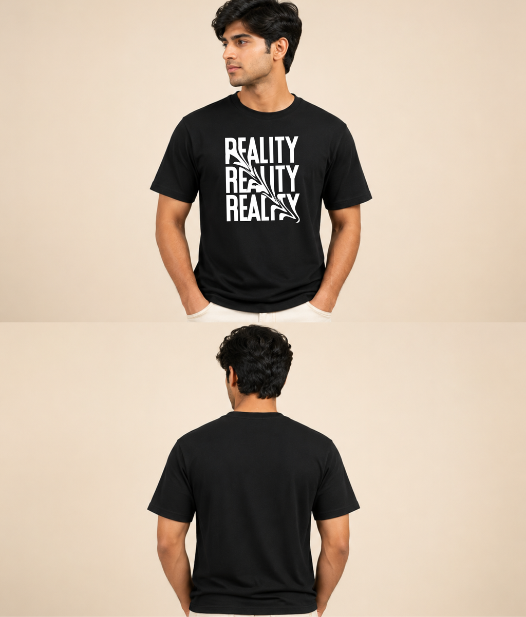 Reality Reflection  Graphic T-Shirt | EZONWEAR