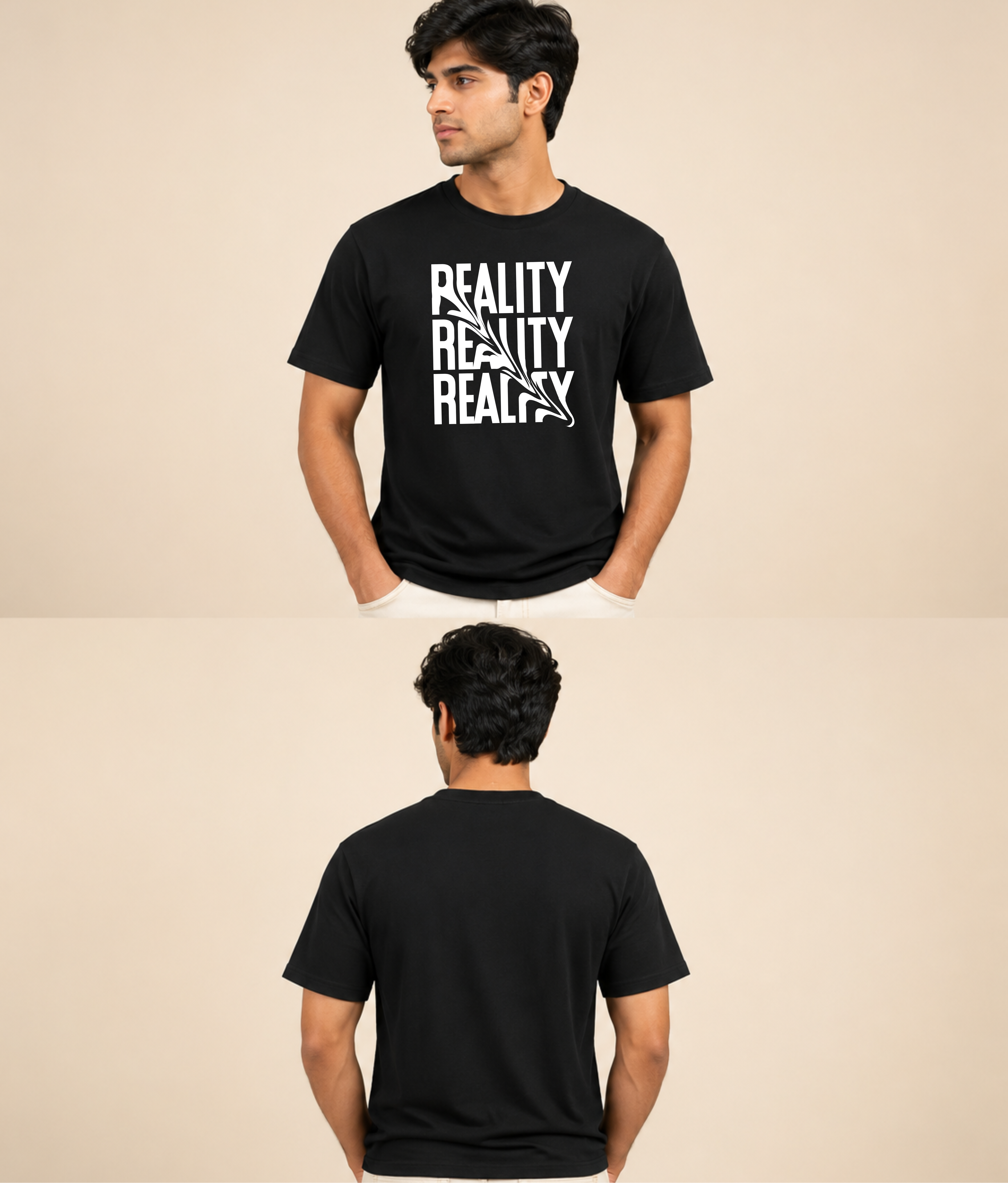 Reality Reflection  Graphic T-Shirt | EZONWEAR