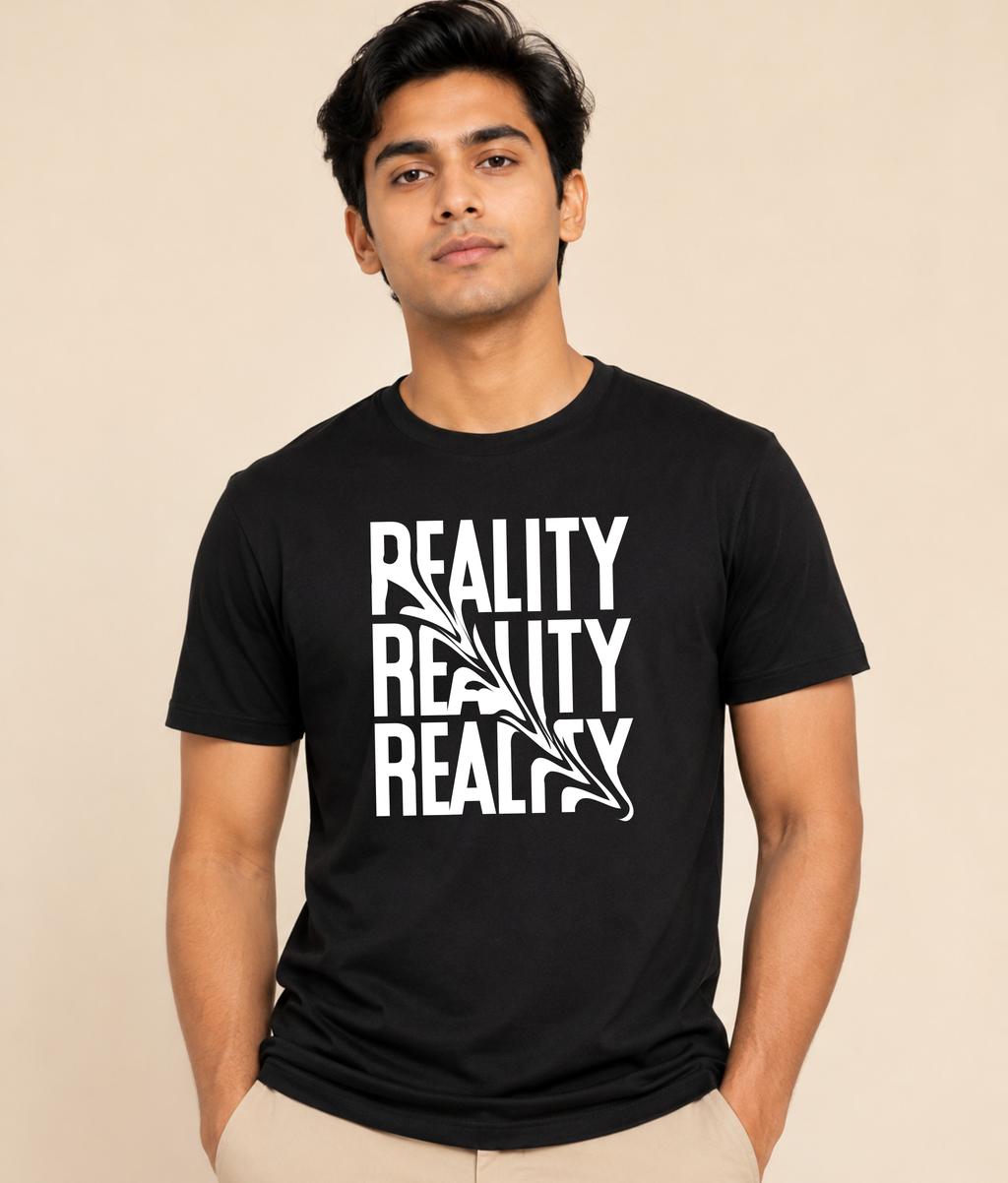 Reality Reflection  Graphic T-Shirt | EZONWEAR