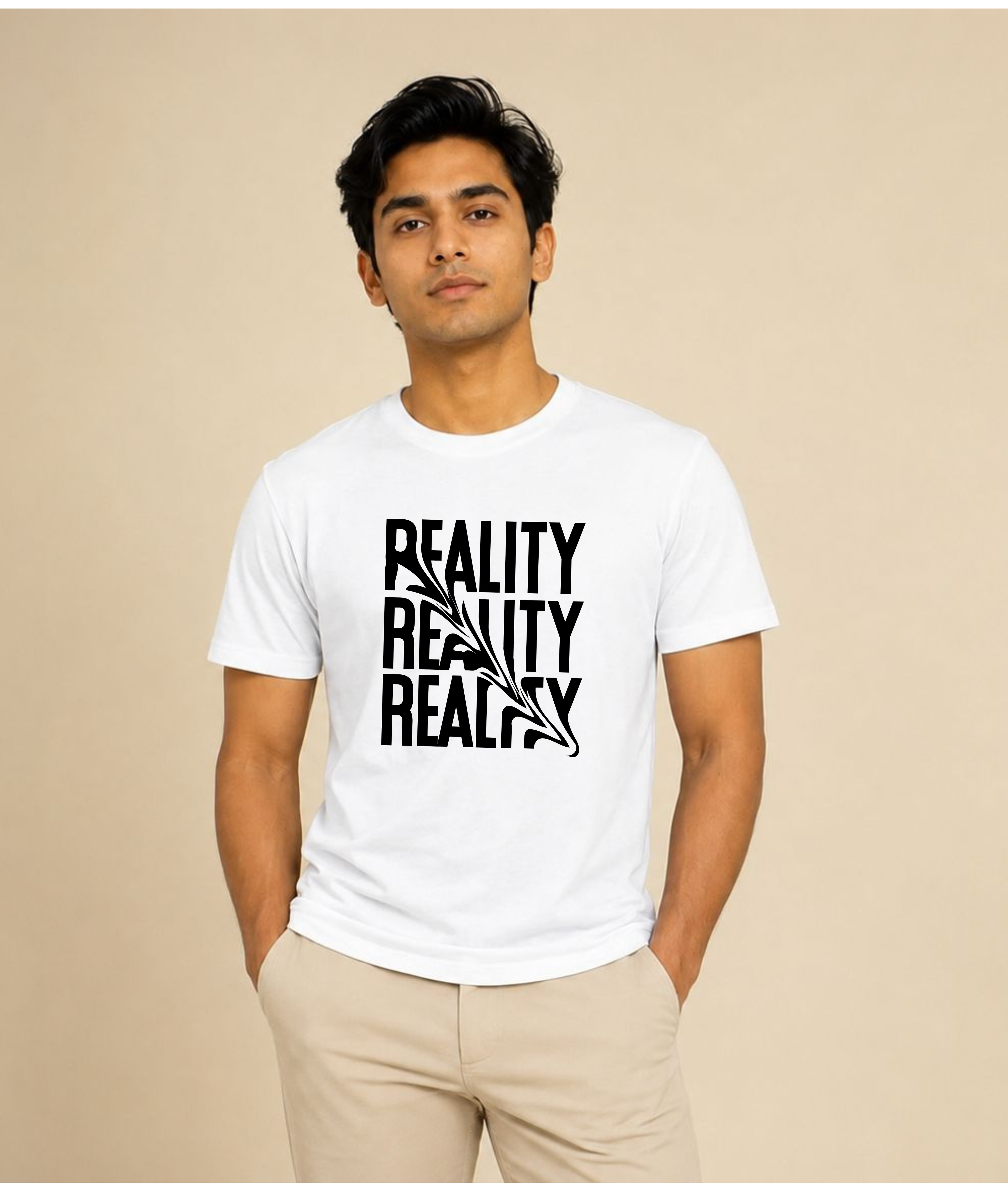 Reality Reflection  Graphic T-Shirt | EZONWEAR