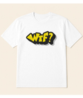 WTF? White Graphic T-Shirt | EZON WEAR