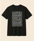 Saved Reality Black Graphic T-Shirt | EZONWEAR Streetwear