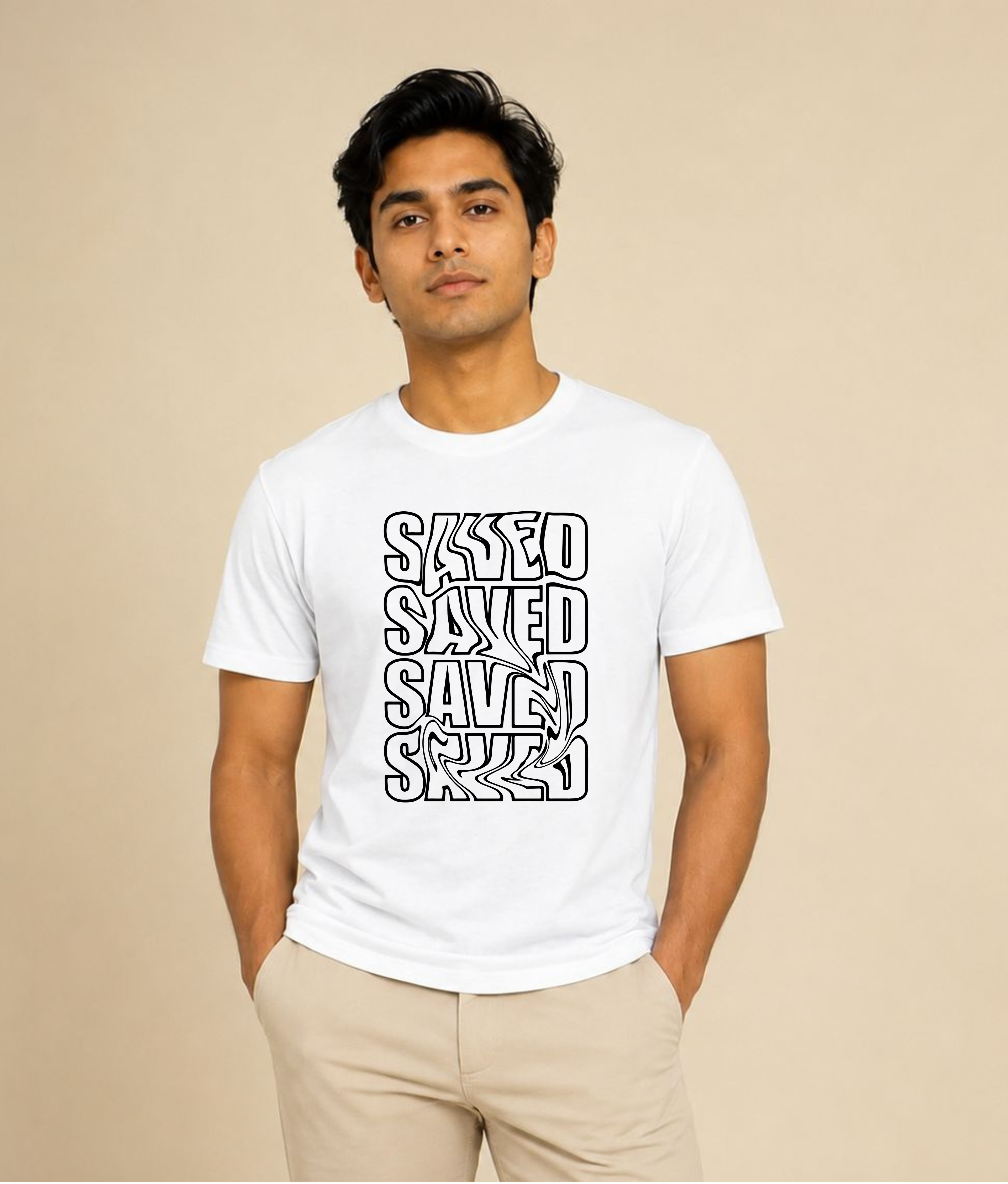 Saved Reality Graphic T-Shirt | EZONWEAR Streetwear Collection