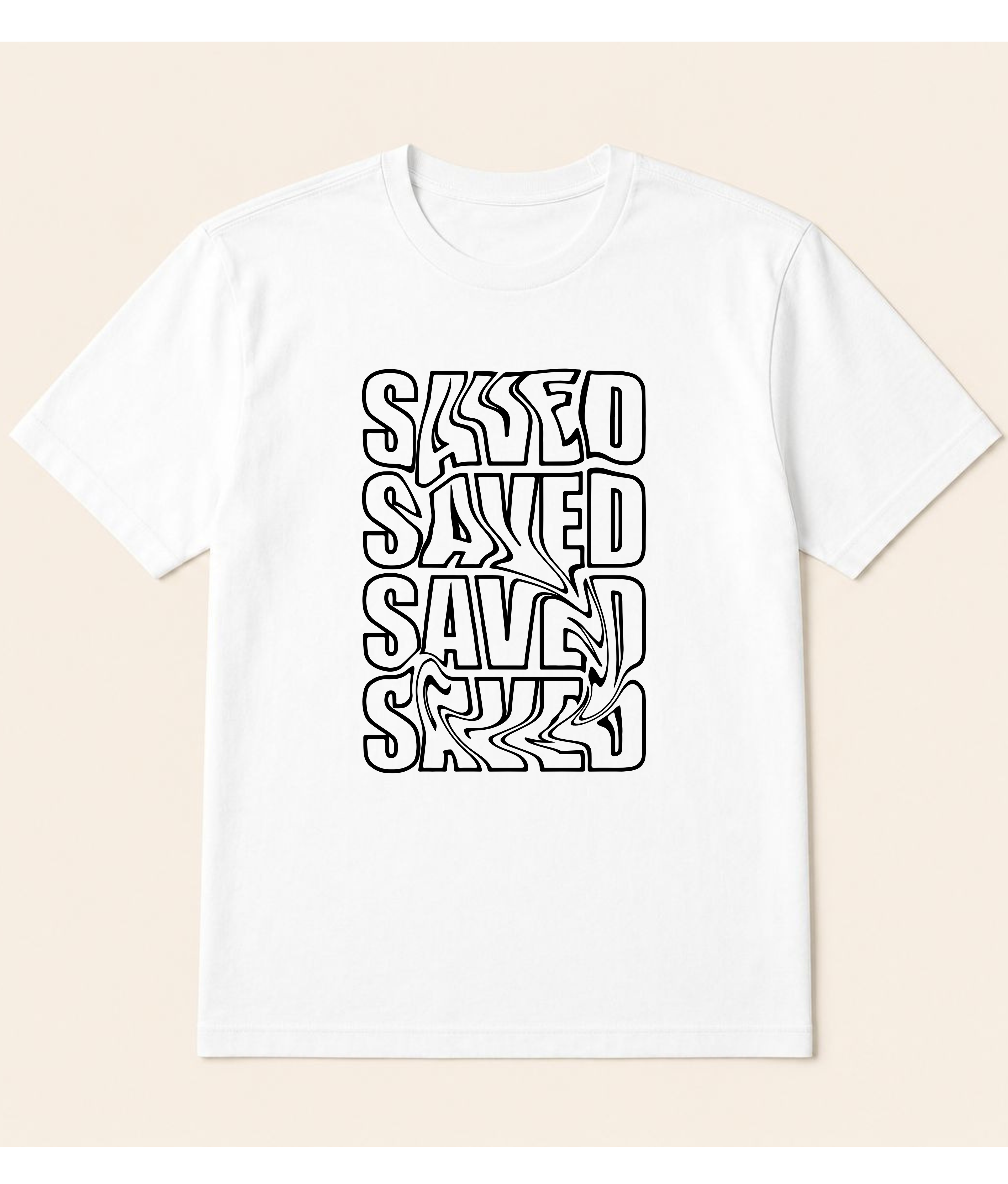 Saved Reality Graphic T-Shirt | EZONWEAR Streetwear Collection