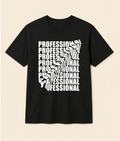 Professional Mindset Black Graphic T-Shirt | EZONWEAR