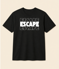Escape Reality Black Graphic T-Shirt | EZONWEAR