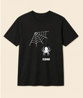 Web Weaver Black Graphic T-Shirt | EZONWEAR